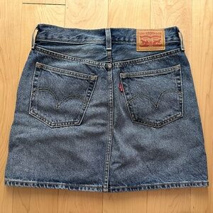 Levi's Denim Icon Denim Jean Skirt (25)